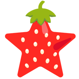 star and strawberry