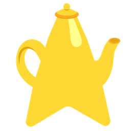 star and teapot