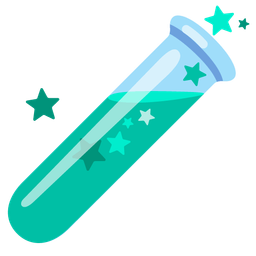 star and test tube