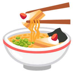 Steaming bowl and Birthday cake