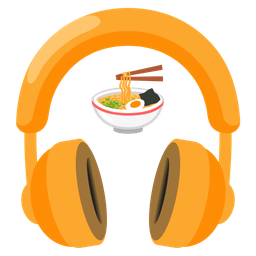 Steaming bowl and Headphone