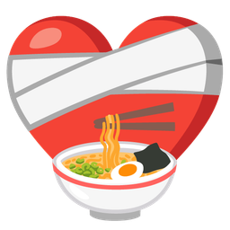 Steaming bowl and Mending heart