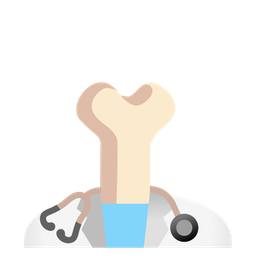 stethoscope and bone