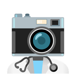 stethoscope and camera