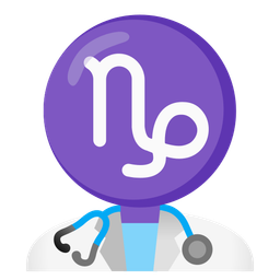 stethoscope and Capricorn
