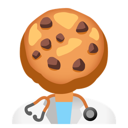 stethoscope and cookie
