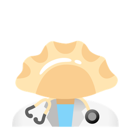 stethoscope and dumpling