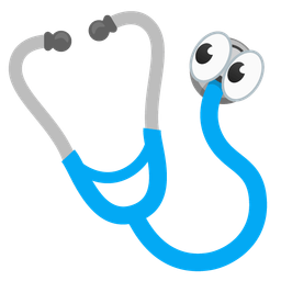 stethoscope and eyes