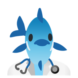 stethoscope and fish