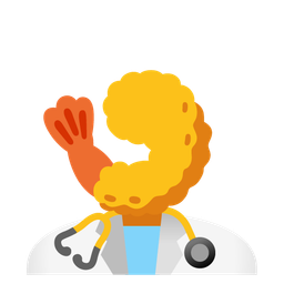 stethoscope and fried shrimp