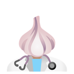 stethoscope and garlic