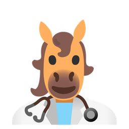 stethoscope and horse