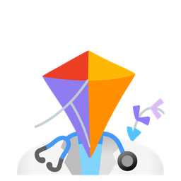 stethoscope and kite