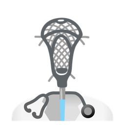 stethoscope and lacrosse