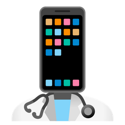 stethoscope and mobile phone