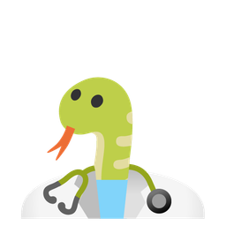 stethoscope and snake