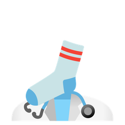 stethoscope and socks