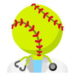 stethoscope and softball