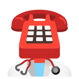 stethoscope and telephone