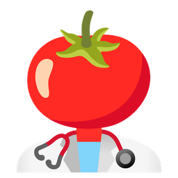 stethoscope and tomato