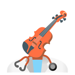 stethoscope and violin