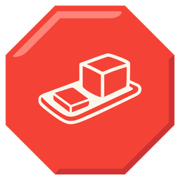 stop sign and butter