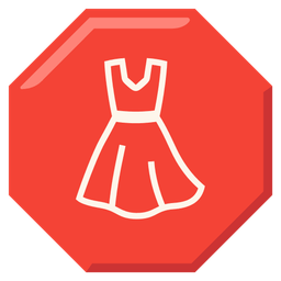 stop sign and dress
