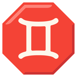 stop sign and Gemini