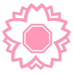 stop sign and white flower