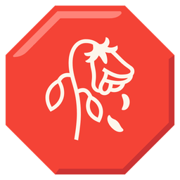 stop sign and wilted flower