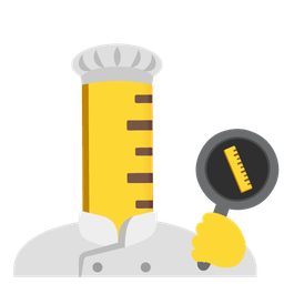 straight ruler and cooking