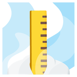 straight ruler and hot springs