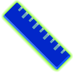 straight ruler and radioactive