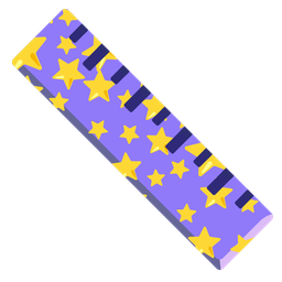 straight ruler and star