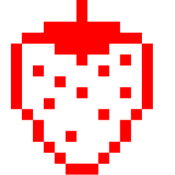 strawberry and alien monster