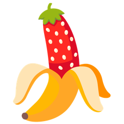 strawberry and banana