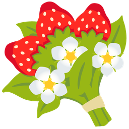 strawberry and bouquet