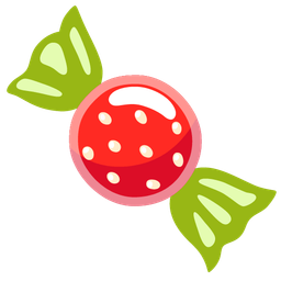 strawberry and candy