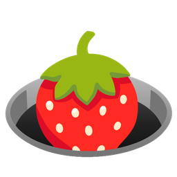 strawberry and hole