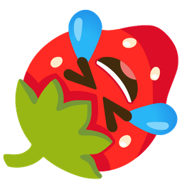 Strawberry and Rolling on the floor laughing