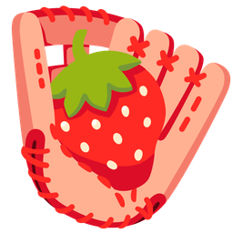 strawberry and softball