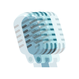 studio microphone and beating heart