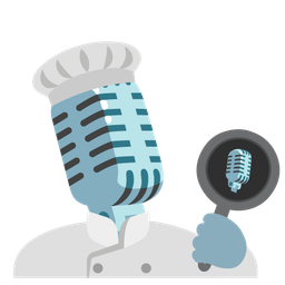 studio microphone and cooking