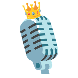 studio microphone and crown