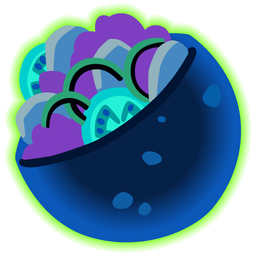 stuffed flatbread and radioactive