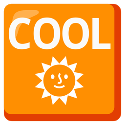 sun with face and COOL button
