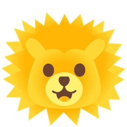 sun with face and hedgehog