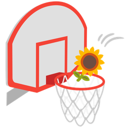 sunflower and basketball