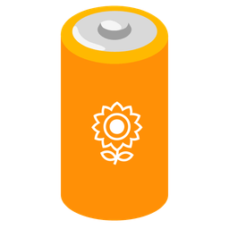 sunflower and battery