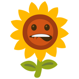 sunflower and mouth